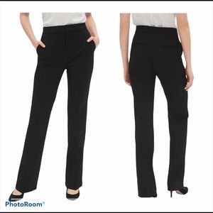 NEW GAP Black High Rise Modern Trouser SZ …